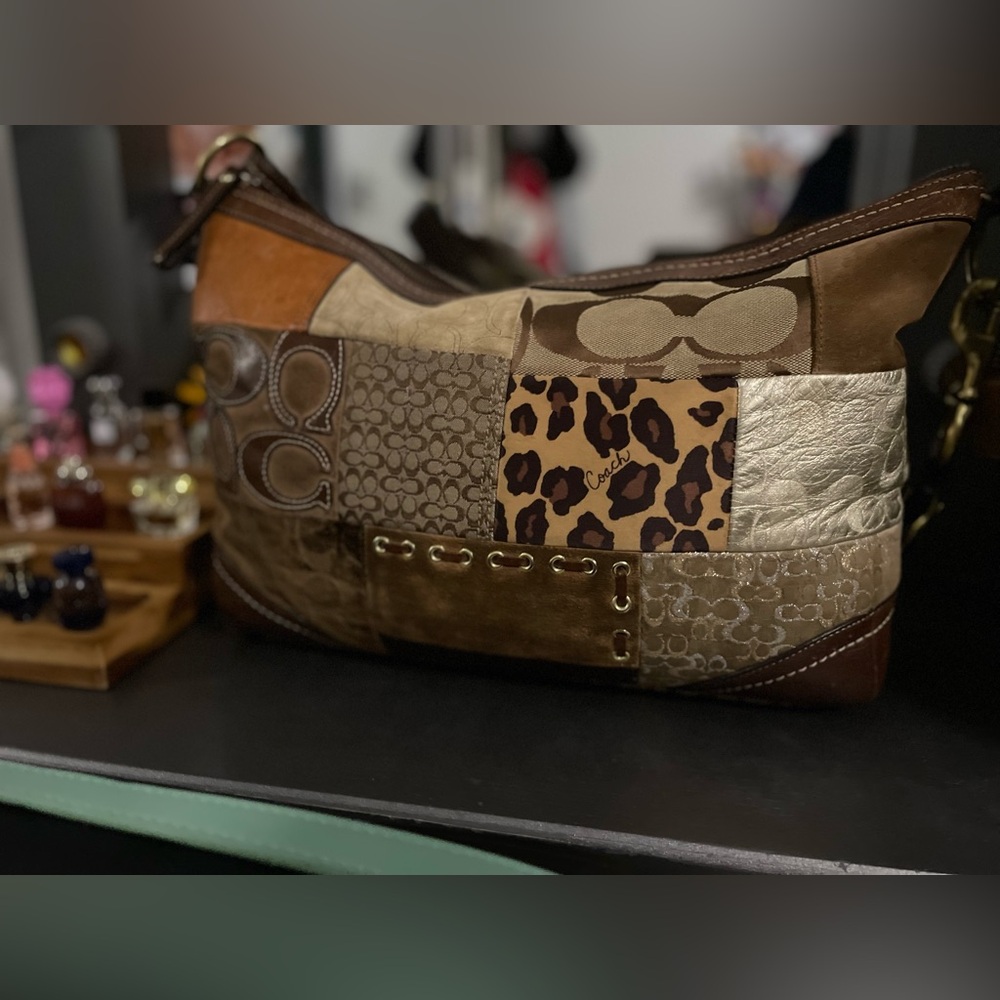 Coach limited edition patchwork